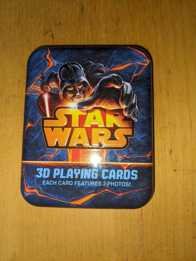 Brand new Star Wars 3D cards
