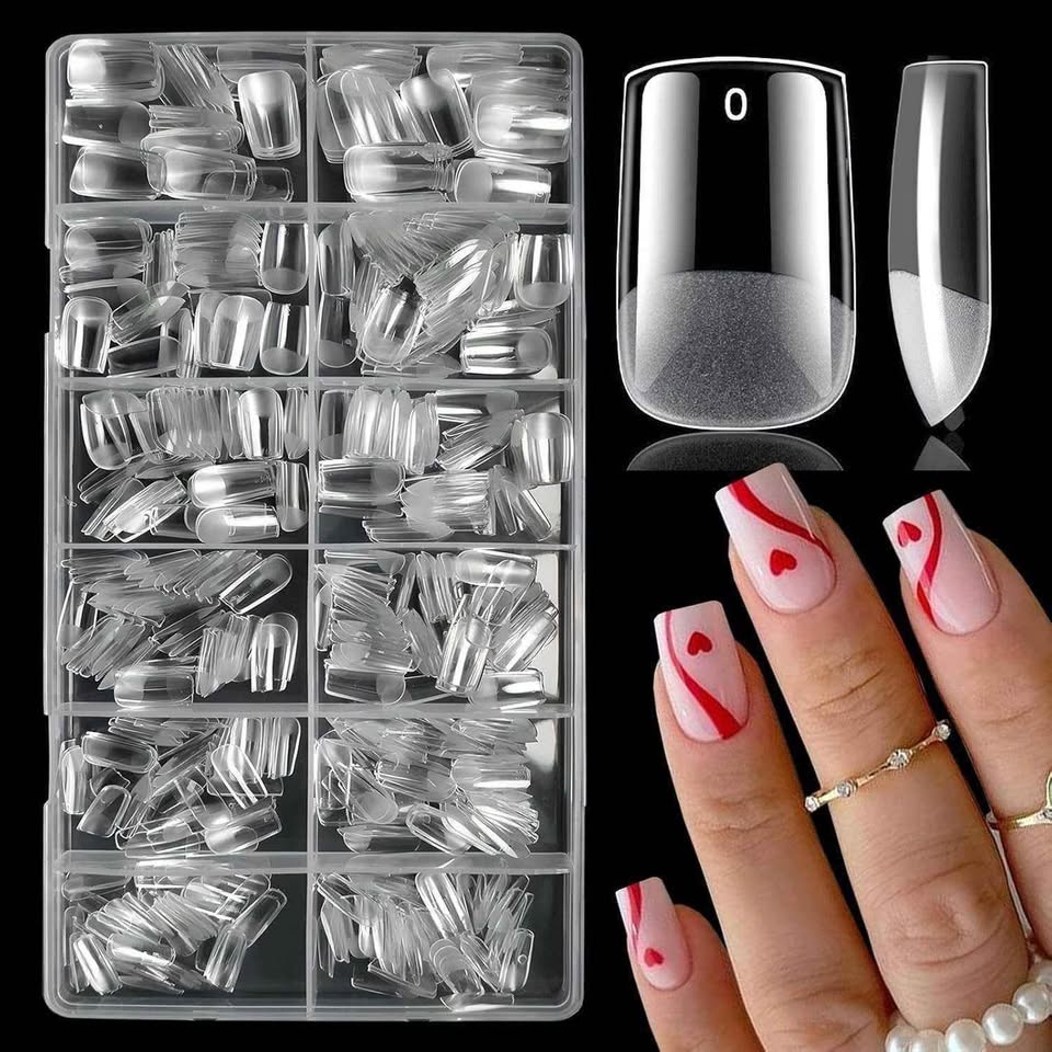 Medium Square Gel Nail Tips - LoveOurHome 600pc - photo 2