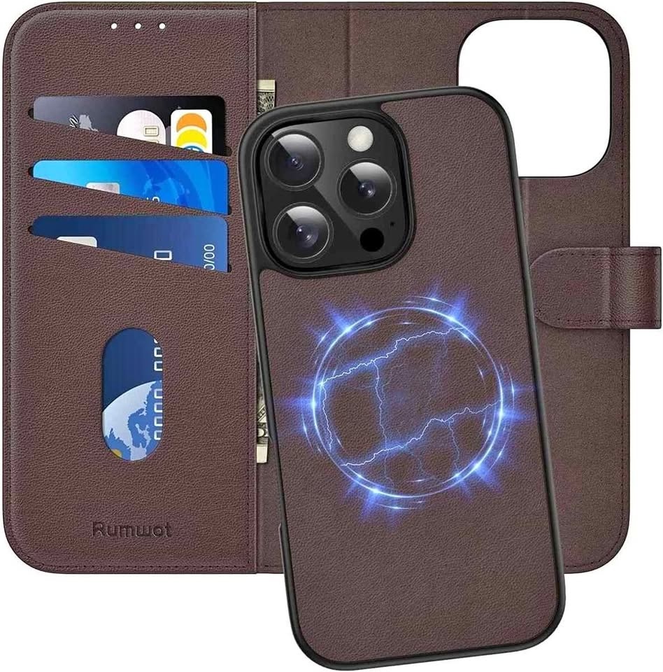 iPhone 16 Pro Max Detachable Wallet Case