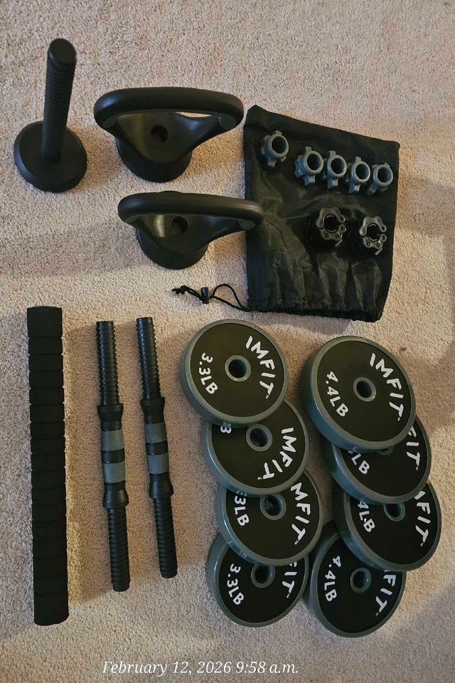 NEW!!! IMFIT 30lbs Weight Set