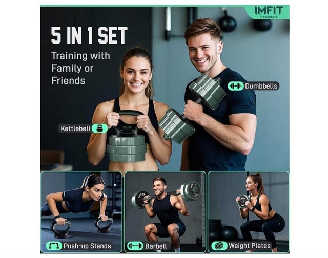 NEW!!! IMFIT 30lbs Weight Set - photo 3
