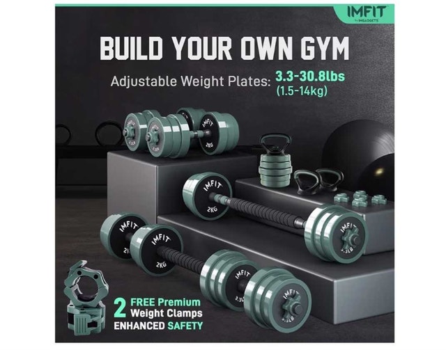 NEW!!! IMFIT 30lbs Weight Set - photo 4