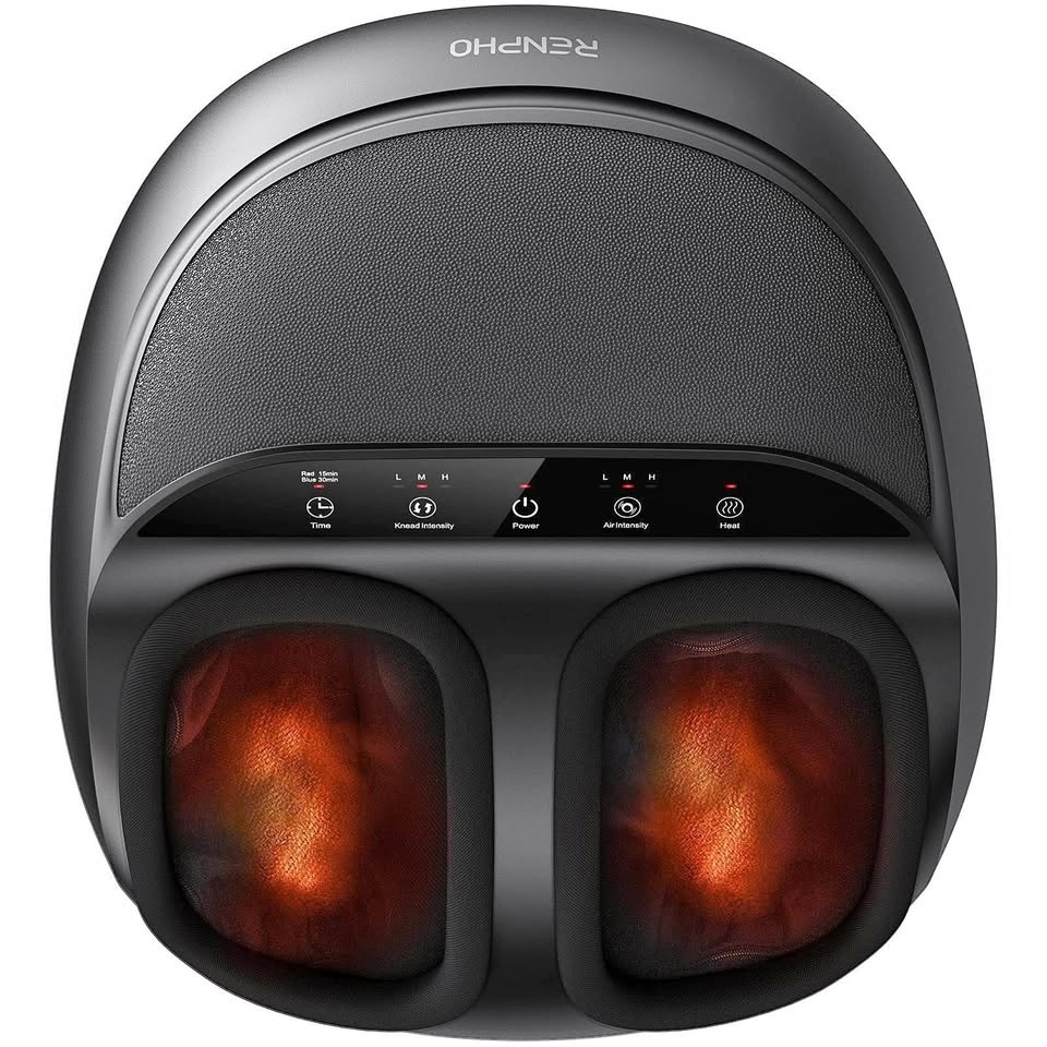 UNOPENED Renpho Shiatsu Foot Massager w/ Heat, Air Compression