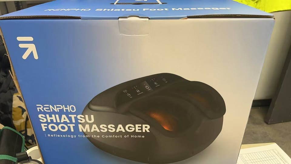 UNOPENED Renpho Shiatsu Foot Massager w/ Heat, Air Compression - photo 2