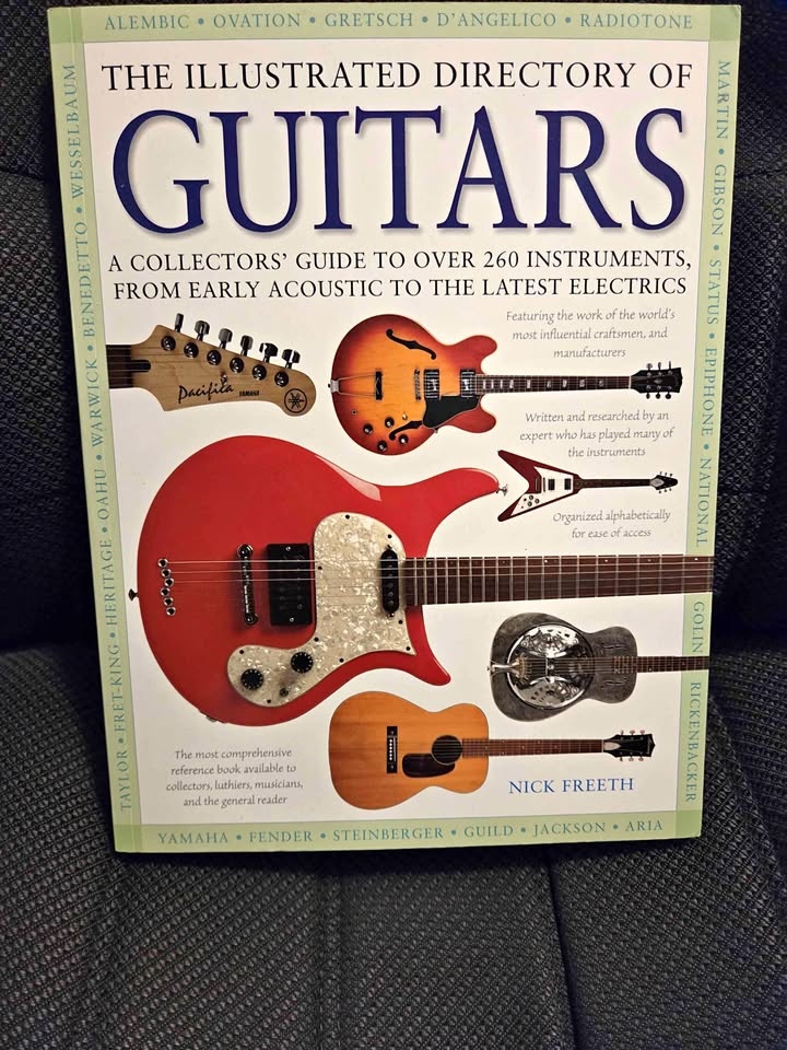 The illustrated dictionary of guitars by Nick Freeth