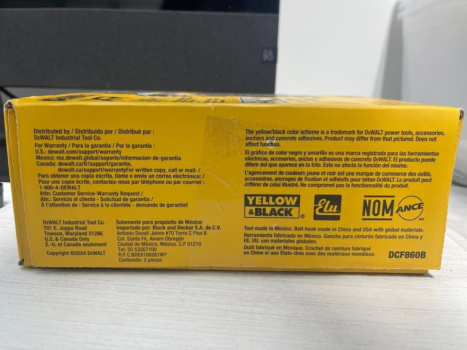 DEWALT 20V MAX XR Impact Driver (Tool Only) DCF860B - photo 3