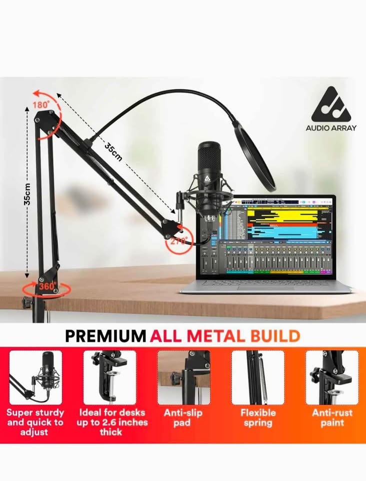 Brand New AM-C1: USB Condenser Microphone Kit - photo 5
