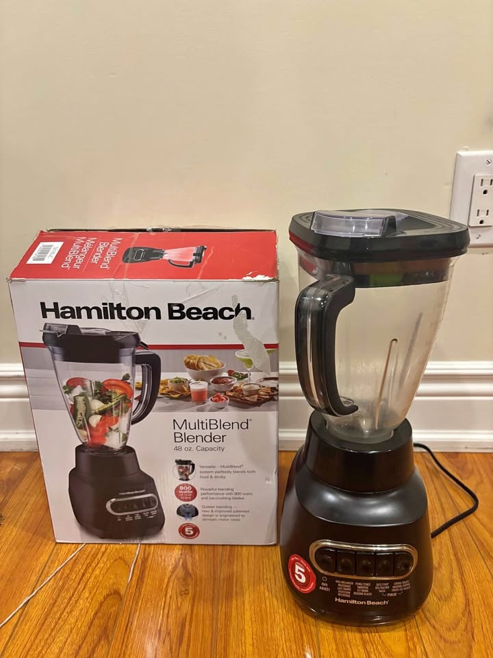 Hamilton Beach MultiBlend Blender 58180C, 48 oz.