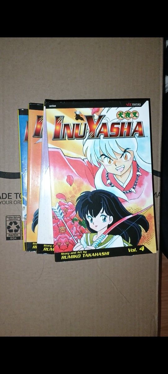 Inuyasha Volumes 1-4