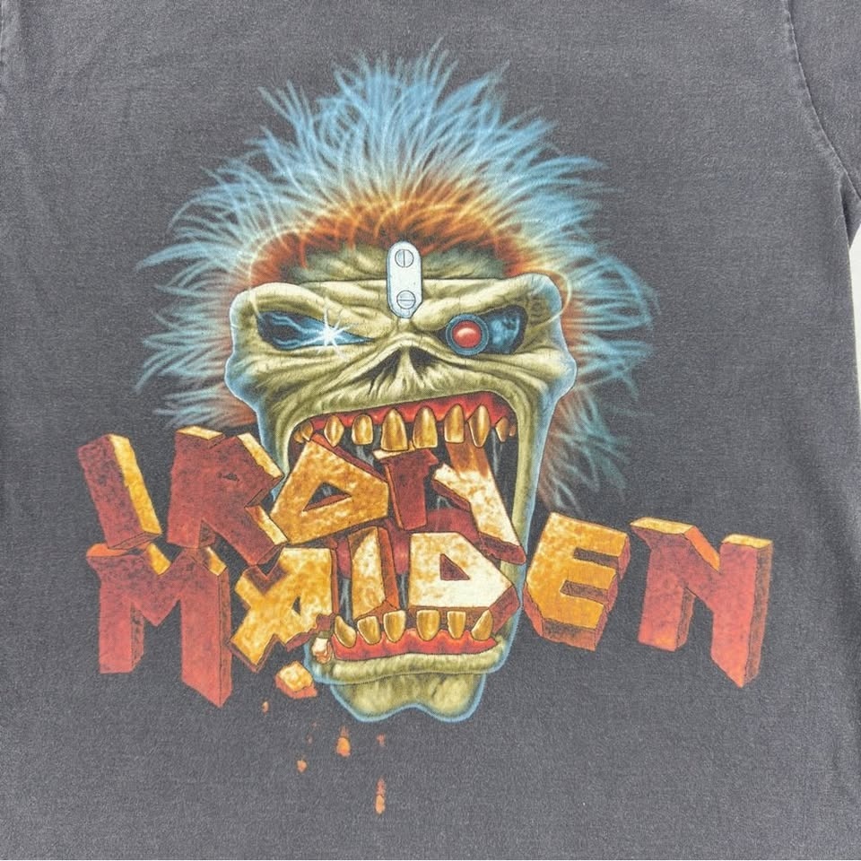 VTG Iron Maiden 1988 Seventh Son T-Shirt - photo 4