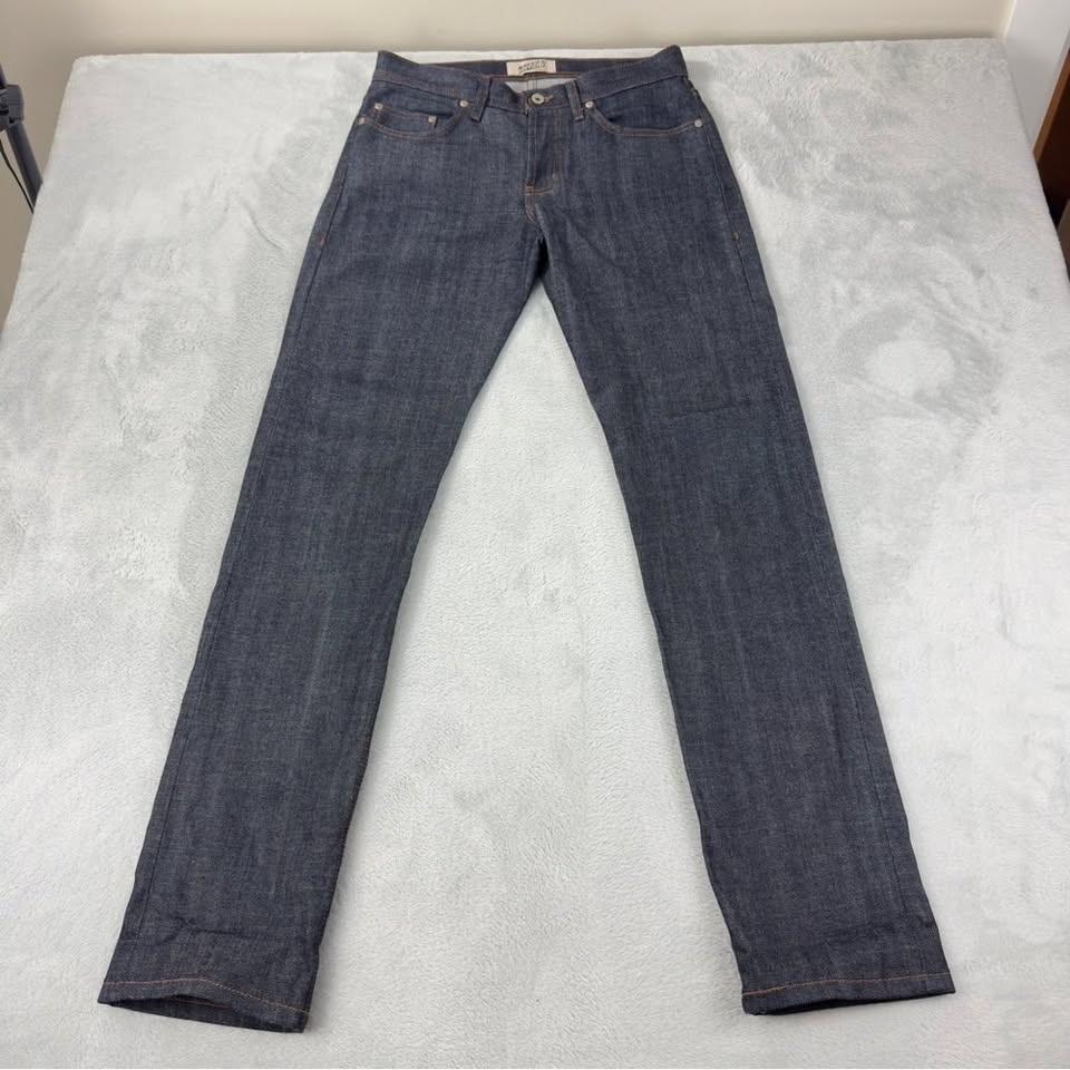Naked and Famous Men's Weird Guy Stretch Selvedge Jeans 31x32 - photo 2