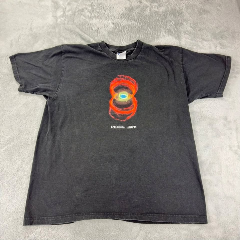 Vintage Pearl Jam Men's XL Binaural Tour T-Shirt 2000