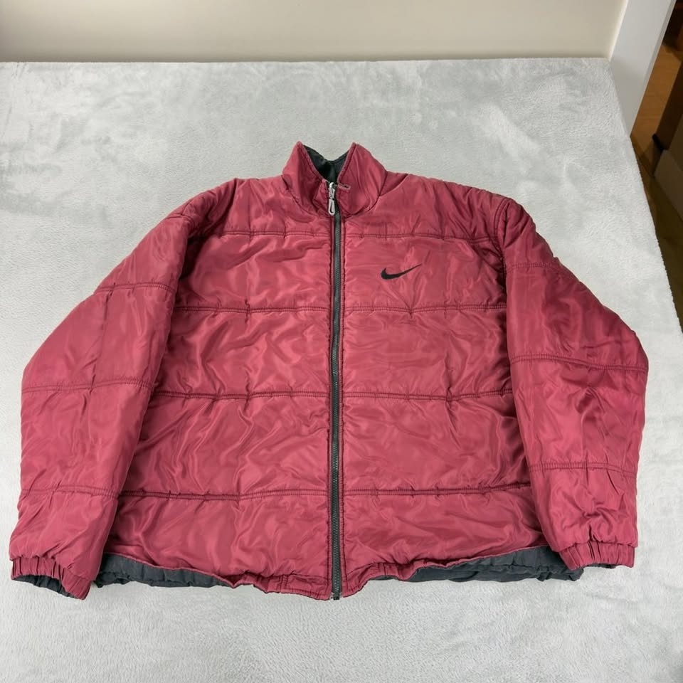 Vintage Nike Y2K Men's Large Reversible Jacket - photo 2