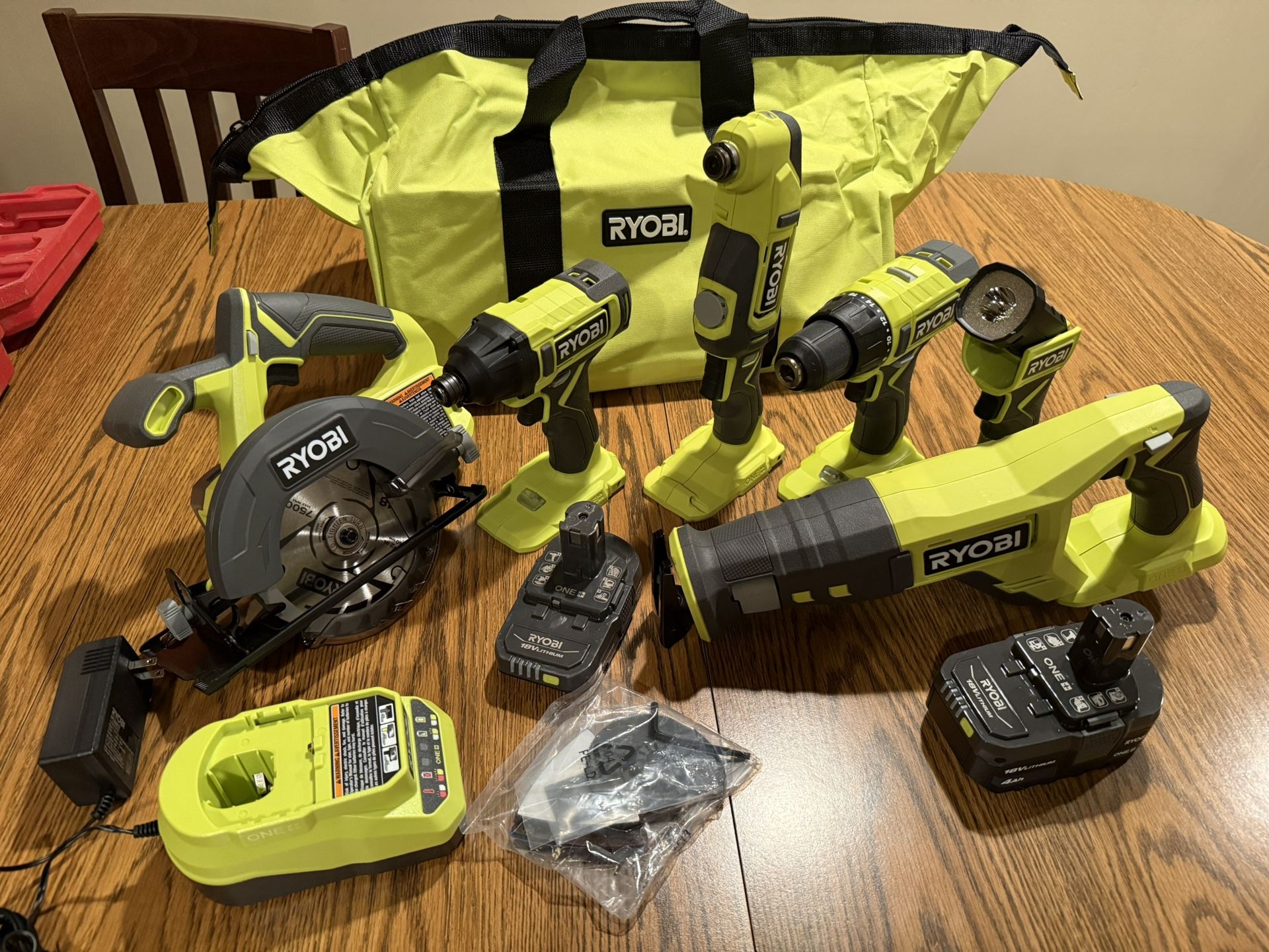 Ryobi 18V Tool Kit - photo 3