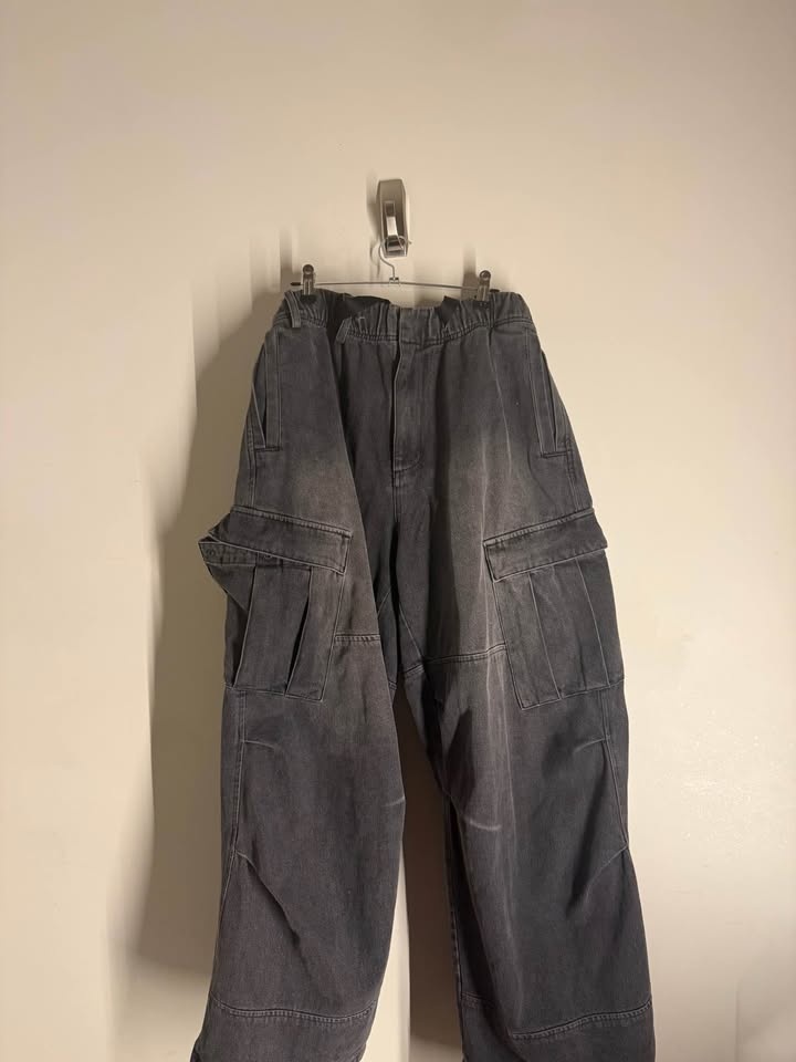 Hatchingroom Mil Pants Denim (Ash Grey) - photo 3