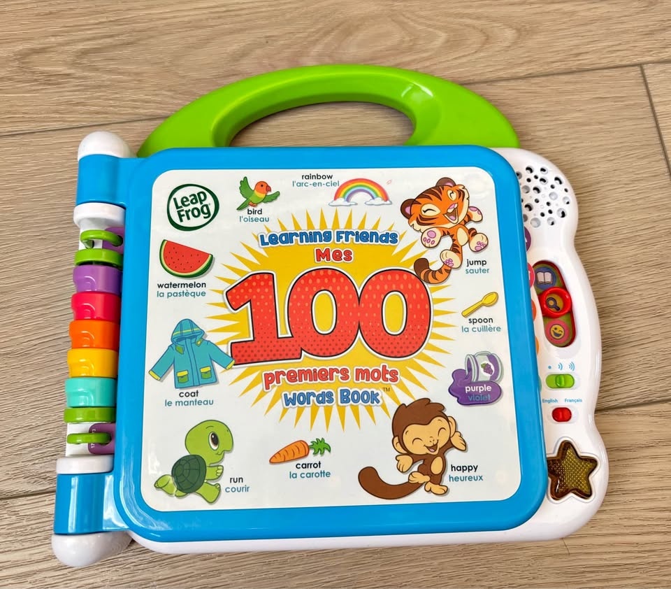 LeapFrog Learning Friends 100 Words Book Bilingual
