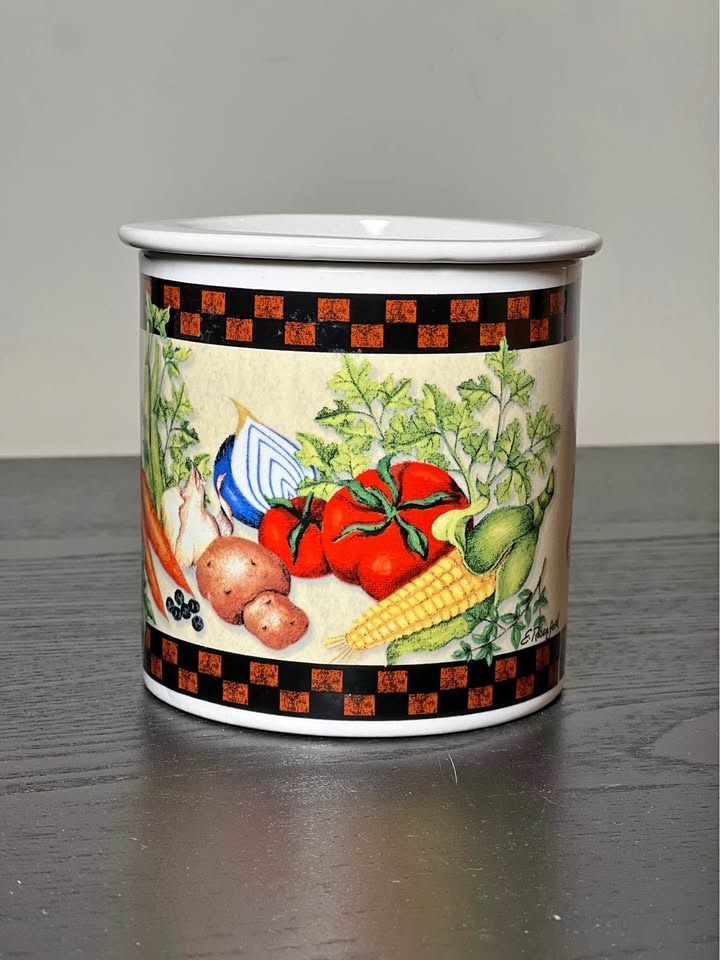 YOUNGS INCORPORATED Vegetable Harvest Porcelain Dip Chiller 2 Pi