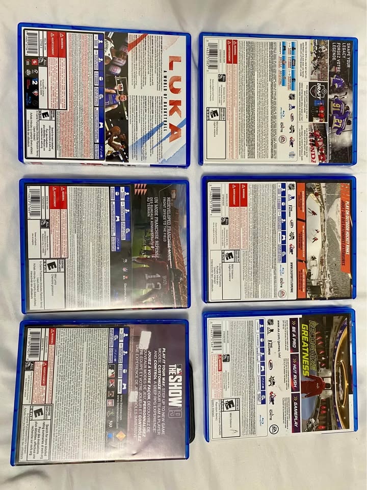 PS4 Games - NBA 2K22, Madden 22, NHL, MLB The Show - photo 2