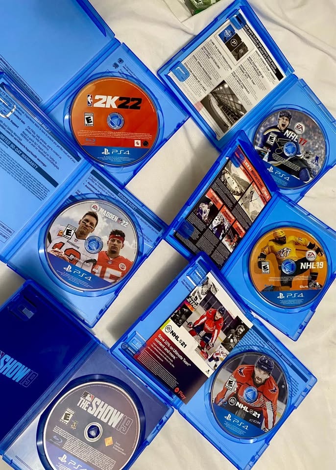 PS4 Games - NBA 2K22, Madden 22, NHL, MLB The Show - photo 3