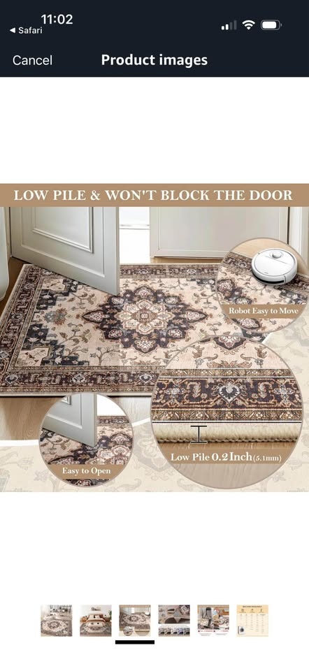 New 9x12 Area Rug - Beige, Coffee, Blue - photo 5