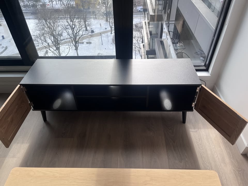 Rattan TV Stand for 65 Inch TV - photo 3