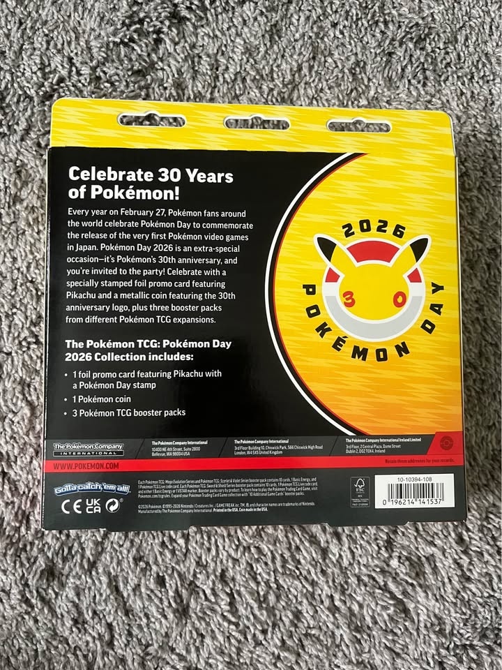 POKÉMON DAY 2026 COLLECTION - Brand New, Sealed - photo 2
