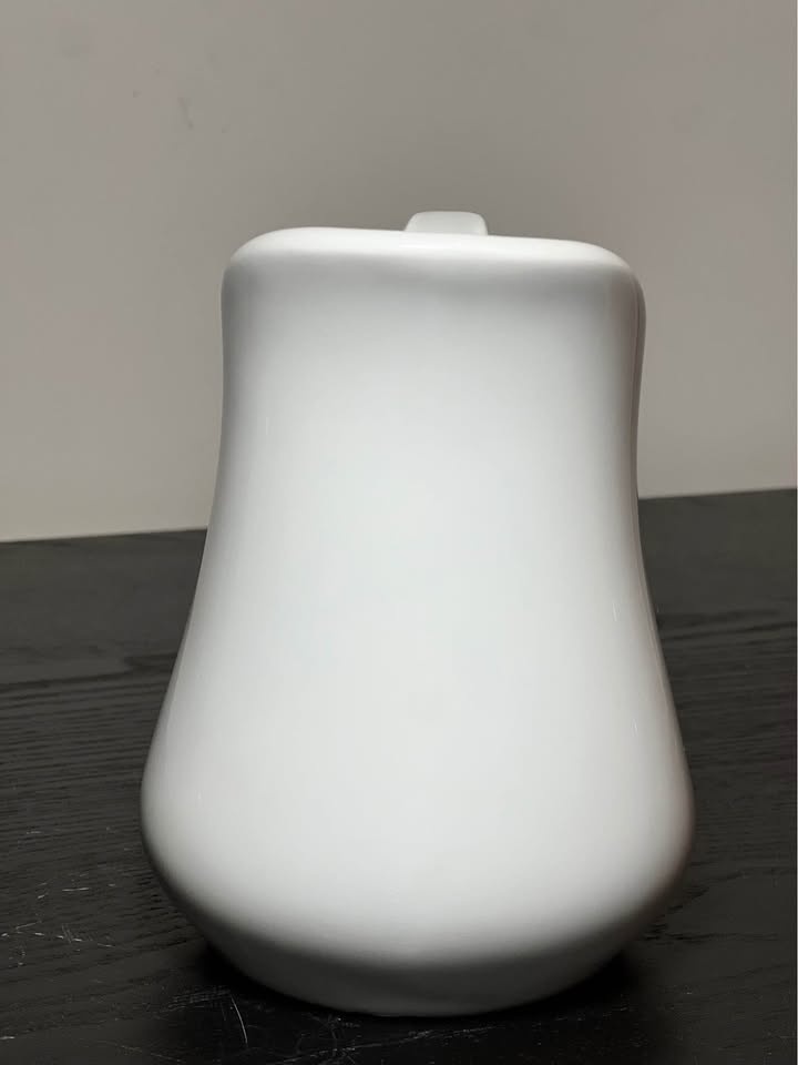 Vintage Pillivuyt France White Porcelain Pitcher - Mehun - photo 4