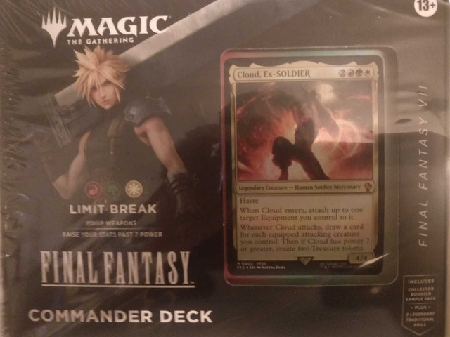 MTG FF7 Limit Break Commander Deck
