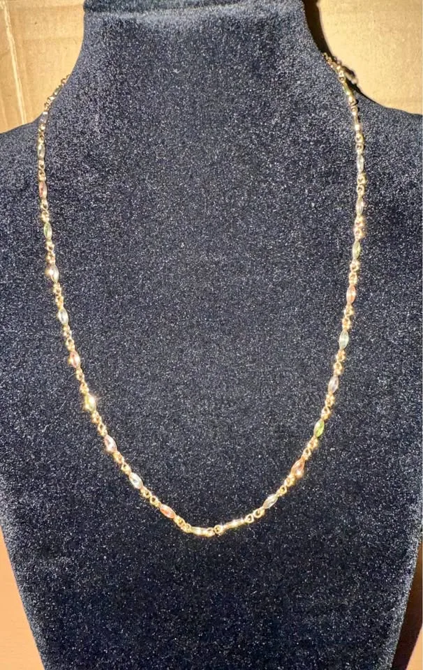 16in. 18k Gold Fill Jolly necklace thumbnail
