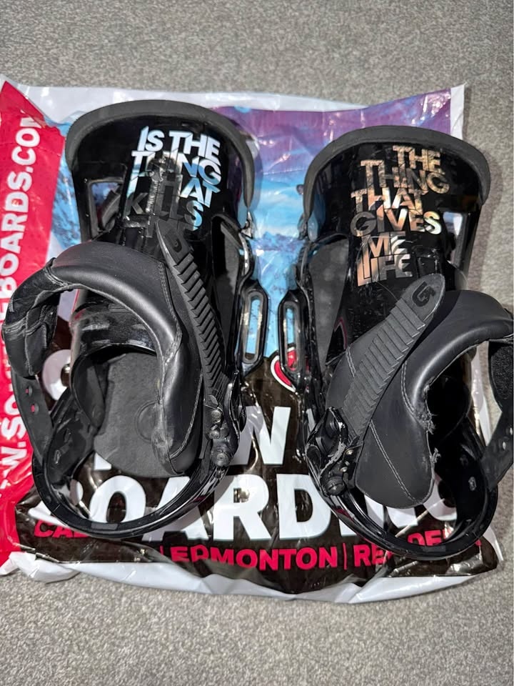 Burton Infidel Ltd Est Snowboard Bindings SIZE L