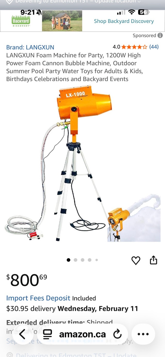 LANGXUN Foam Cannon