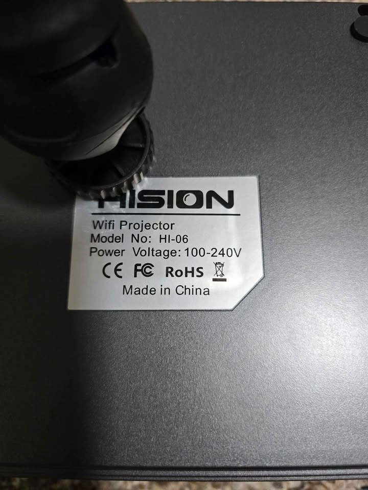 Hision HI-06 WiFi Projector 1080P - photo 3