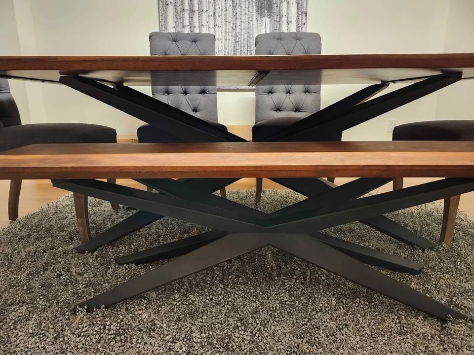 Solid Wood Dining Table Set - $2,000 - photo 3