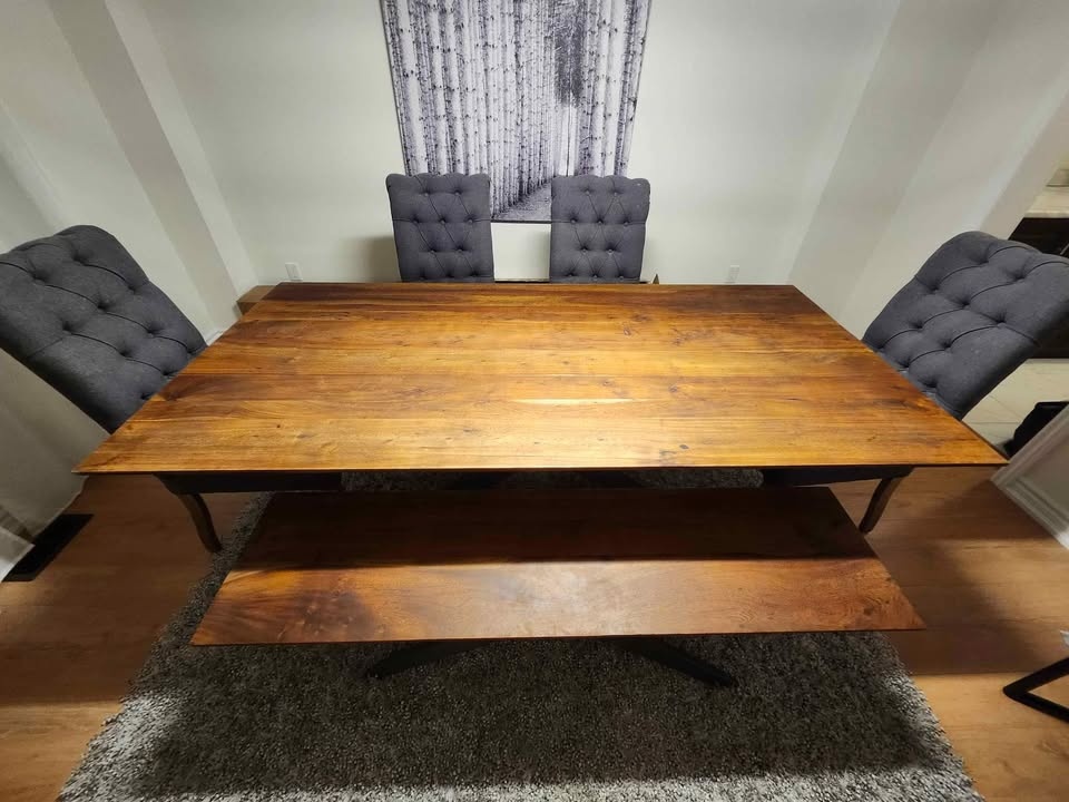 Solid Wood Dining Table Set - $2,000 - photo 4