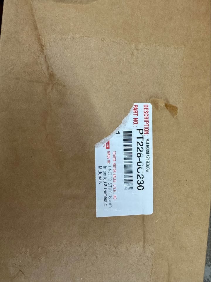 Toyota Sequoia Ball Mount Pt228-0c230 - photo 4
