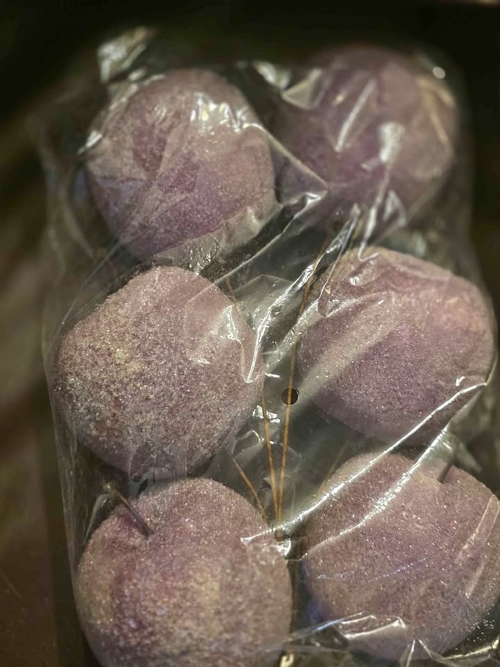 Decorative purple apple $4 Pick Up Markham &Eglinton
