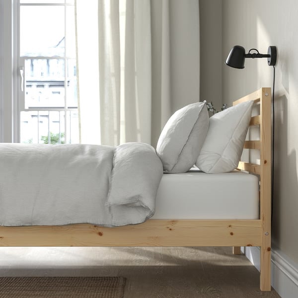 Queen Size IKEA TARVA Solid Wood Bed Frame - photo 5