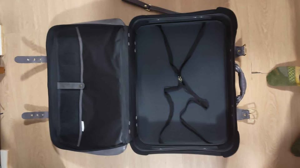 Vintage suitcases set - photo 4