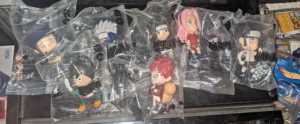 NARUTO BURGER KING CANADA 2025 KIDS MEAL TOYS