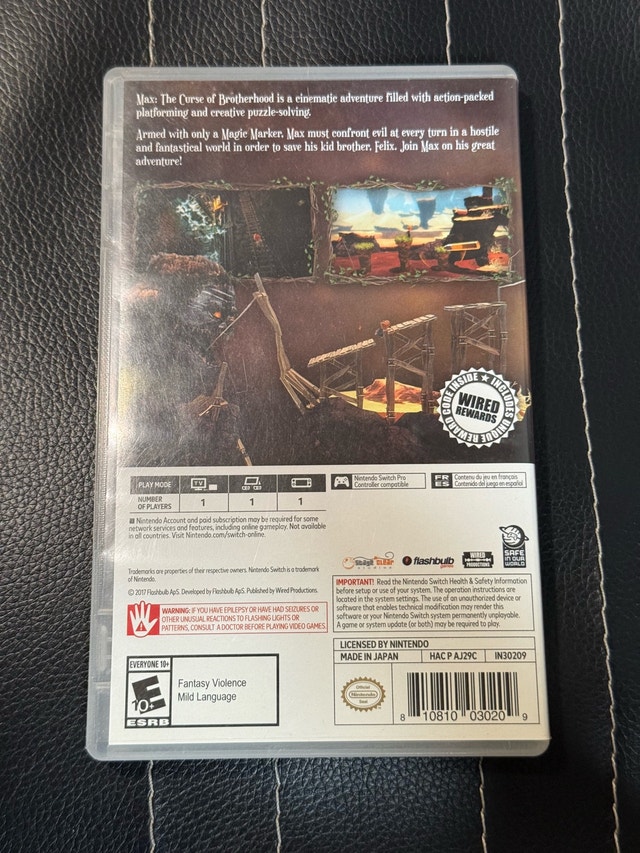 Max: The Curse of Brotherhood - Nintendo Switch - photo 4