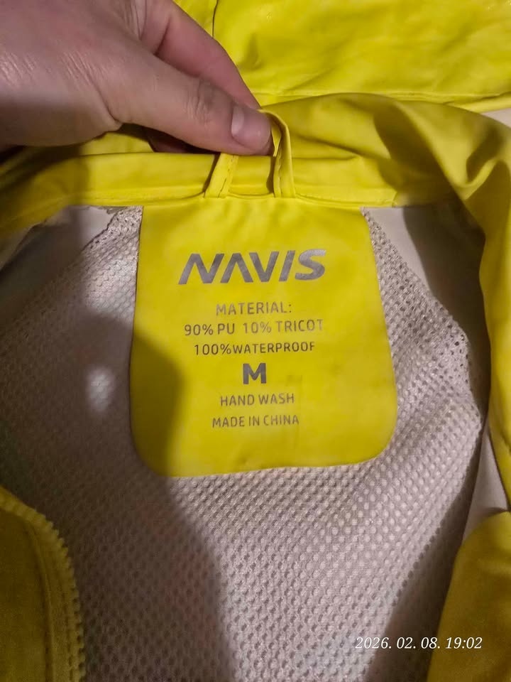 NAVIS High-Visibility Waterproof Rain Suit - Size M - photo 3