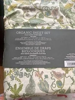 Brand New Organic cotton sheet