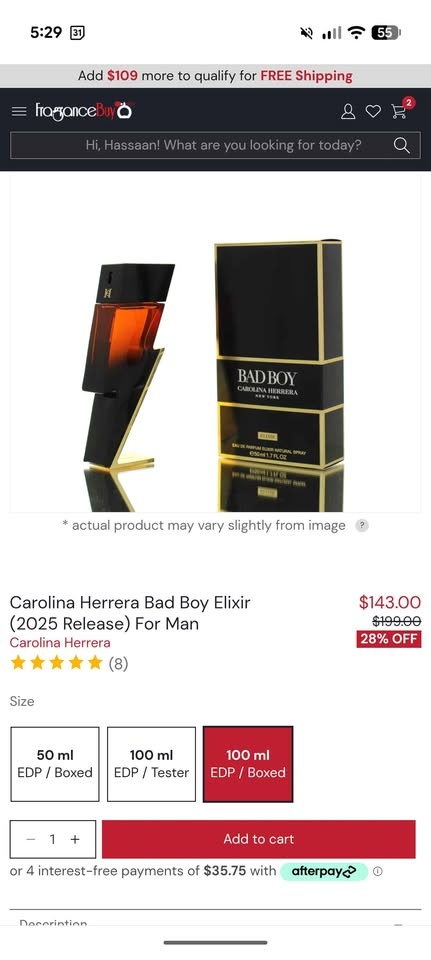 Carolina Herrera Bad Boy Elixir 3-Pc Gift Set - photo 5