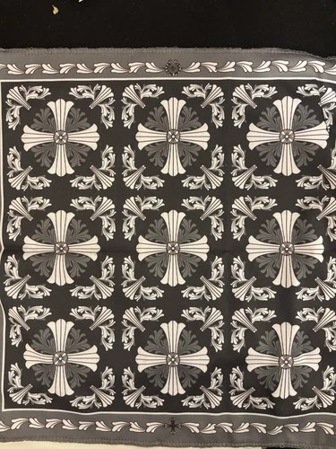 Chrome Hearts Handkerchief Cloth Scarf 27cm x 29cm - photo 2