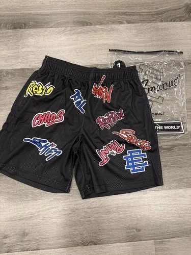 Eric Emanuel Matty Boy Shorts Black NYC Exclusive XL
