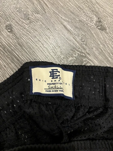 Eric Emanuel EE Shorts Small Basic Bolt Black Designer W Bag New - photo 5