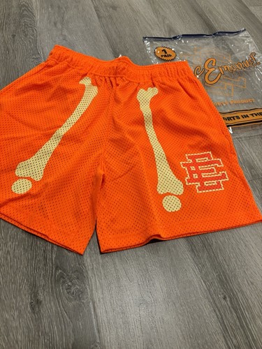 Size Small Eric Emanuel EE Basic Short "Bone" Orange Authentic