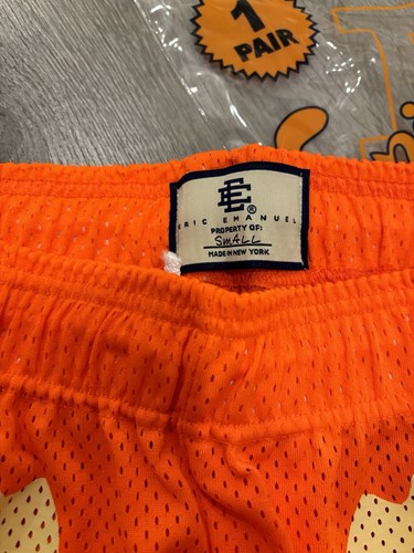 Size Small Eric Emanuel EE Basic Short "Bone" Orange Authentic - photo 3