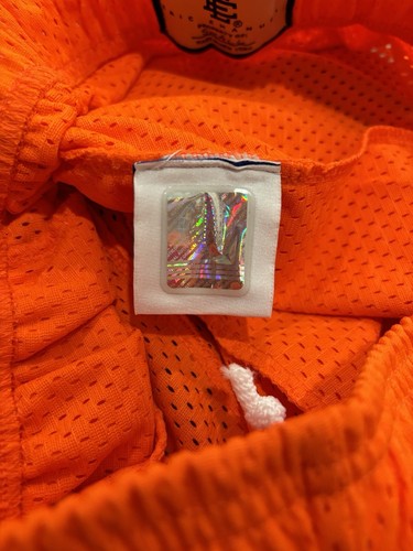 Size Small Eric Emanuel EE Basic Short "Bone" Orange Authentic - photo 4