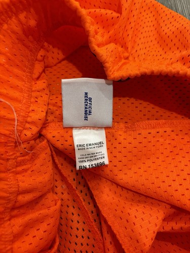 Size Small Eric Emanuel EE Basic Short "Bone" Orange Authentic - photo 5